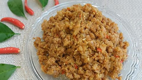 2 cách làm mắm ruốc xào thịt chay bắt cơm thơm ngon khó cưỡng