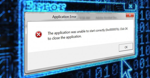 Sửa lỗi The application was unable to start correctly trên Windows