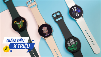 Chưa kịp săn deal 11/11? Không sao, Galaxy Watch vẫn giảm lên đến 5 triệu, ưu đãi quà tặng 1.3 triệu và giảm thêm qua VNPAY
