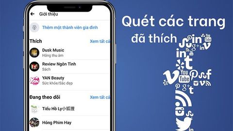 2 cách xem các trang đã thích trên Facebook
