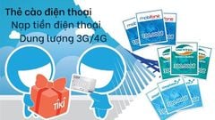  Cách mua, nạp thẻ cào điện thoại, nạp 3G/4G trên Tiki đơn giản nhất 