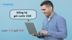  Đăng ký gói V10 VinaPhone: chỉ 1k miễn phí 10 phút gọi nội mạng 