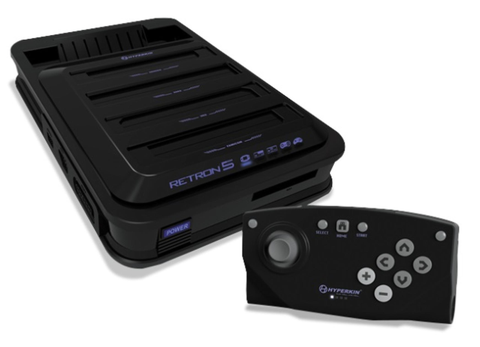 Hyperkin Retron 5 : Hd Gaming Console - Black