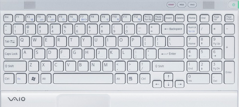 Bàn Phím Keyboard Sony Vaio Vgn-Cs190 Cto Brown