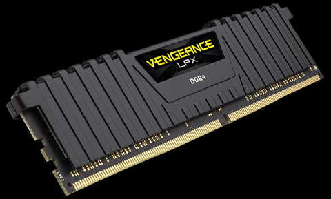 Vengeance® Lpx 16Gb (2 X 16Gb) Ddr4 Dram 2400Mhz C16 - Black