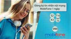  Cách đăng ký tin nhắn nội mạng MobiFone giá rẻ chỉ từ 2k 