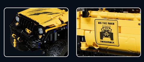 Bộ Lắp Ráp Xe Thám Hiểm Onebot, Mô Hình Off-road Cực Chiến