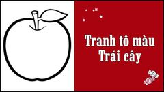  Tải 100+ tranh tô màu trái cây, cây ăn quả giúp bé phát triển tư duy tốt hơn 