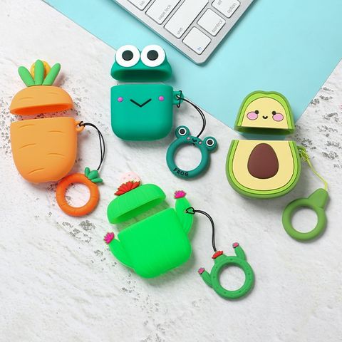 Túi đựng Airpods 1 & 2 Nhựa dẻo Carton Silicone JM
