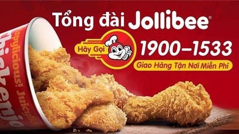 Tổng đài jollibee Việt nam hỗ trợ đặt và giao hàng miễn phí