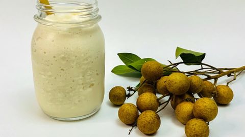 3 cách làm sinh tố nhãn, nhãn chuối và nhãn vải ngọt lịm, thơm ngon