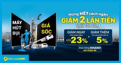  Top 5 máy hút bụi giảm đến 23%, giá chưa đến 500K. Mua ngay kẻo lỡ! 