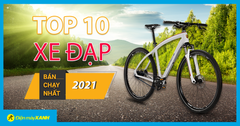  Top 10 xe đạp bán chạy nhất năm 2021 tại Trung Tâm Bảo Hành 