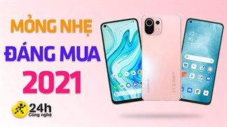 TOP 5 điện thoại mỏng nhẹ đáng mua 2021 tại TTBH, Vivo V23e vừa ra mắt đã 'đốn tim' hội chị em bởi khả năng selfie ấn tượng