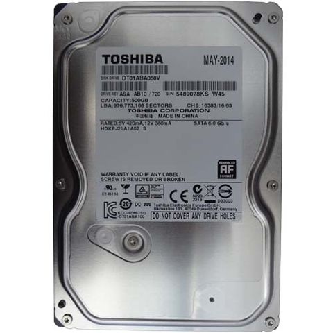 Toshiba Hdd Dt01Aba050V 500 Gb