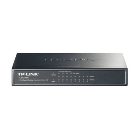 Switch Tp-link Desktop 8 Cổng Gigabit Poe+ Tl-sg1008p