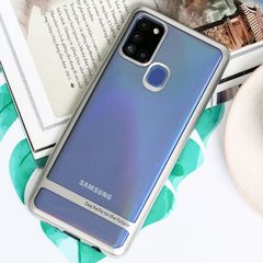  Ốp lưng Galaxy A21s Nhựa dẻo TPU Electroplating Future COSANO Bạc 