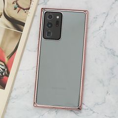  Ốp lưng Galaxy Note 20 Ultra Nhựa cứng viền dẻo Eletroplating TPU PC Case COSANO Đồng 