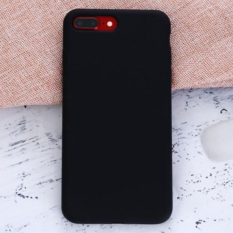 Ốp lưng iPhone 7 Plus - 8 Plus Nhựa dẻo Ultra Slim Silicone Case JM Đen