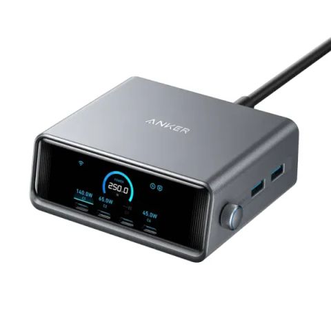 Trạm sạc Anker Prime 6 cổng 4C2A 250W A2345
