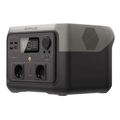 Trạm Sạc Dự Phòng Di Động Ecoflow 500W 512WH River 2 MAX ZMR610