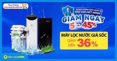  Trợ giá mùa dịch, 7 máy lọc nước giảm cực đỉnh đến 36%, có trả góp, miễn phí lắp đặt. Mua online giao nhanh miễn phí 