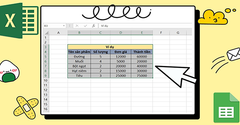  [Video] Cách chọn vùng dữ liệu trong Excel, Google Sheets cực đơn giản 