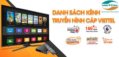 Danh sách kênh của truyền hình cáp Viettel mới và đầy đủ nhất | Cập nhật năm 2021