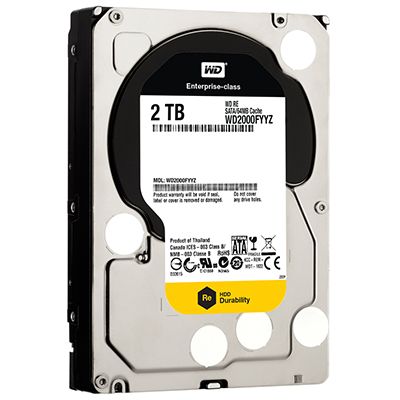Ổ Cứng Datacenter Wd Re 2Tb Sata3 Wd2004Fbyz