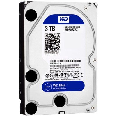 Ổ Cứng Hdd Wd Blue 3Tb Wd30Ezrz