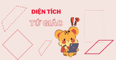  Công thức tính diện tích tứ giác có bài tập và lời giải cực chi tiết 