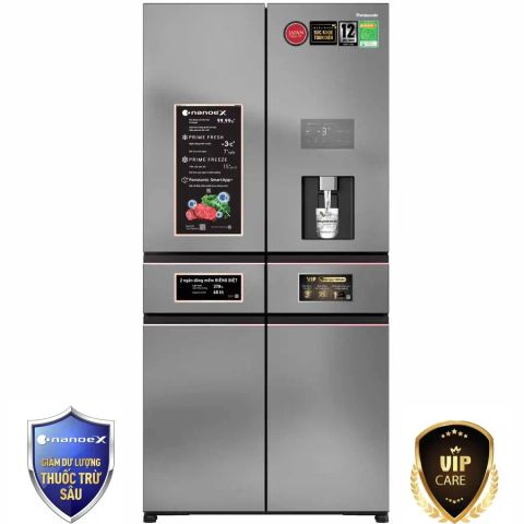 Tủ Lạnh Panasonic Inverter 650 Lít PRIME+ Edition NR-WY720ZHHV