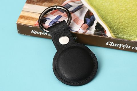 Vỏ bảo vệ AirTag Nhựa dẻo PU Well JM Đen