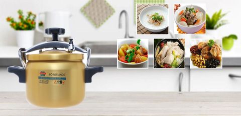 Thời gian nấu từng loại món ăn bằng nồi áp suất cơ