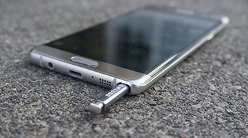 Tùy chọn khi tháo bút S pen trên Samsung Galaxy Note FE