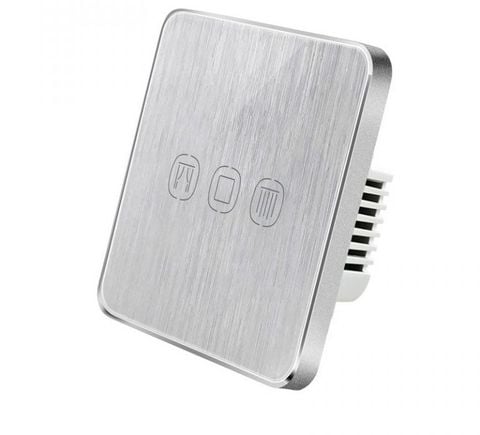Công tắc rèm cửa vuông Tuya SC01-UK/bạc