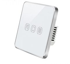  Công tắc rèm cửa vuông Tuya SC01-UK/Trắng 