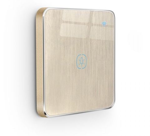 Công tắc thông minh Tuya SW02-UK-1G/Gold Brushed/Zigbee