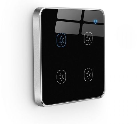 Công tắc thông minh Tuya SW02-UK-4G/Black/Zigbee