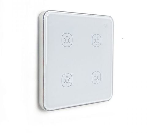Công tắc thông minh Tuya SW02-UK-4G/Sliver/Zigbee