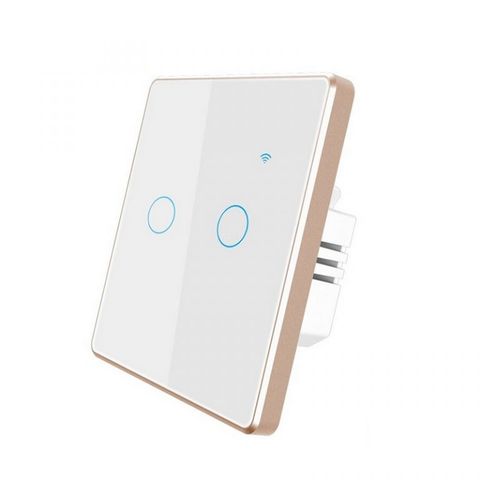 Công tắc vuông Tuya SW01UK-2G/Trắng