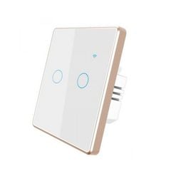  Công tắc vuông Tuya SW01UK-2G/Trắng 