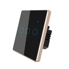  Công tắc vuông Tuya SW01UK-3G/Đen 