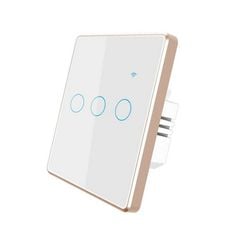  Công tắc vuông Tuya SW01UK-3G/Trắng 