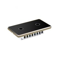  Công tắc thông minh Tuya SW02-US-2G/Đen/Zigbee 