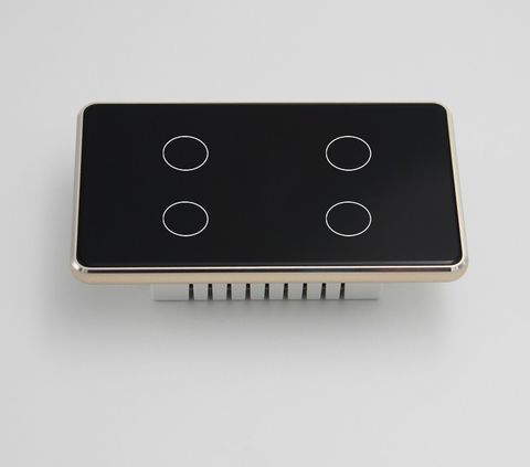 Công tắc thông minh Tuya SW02-US-4G/Đen/Zigbee
