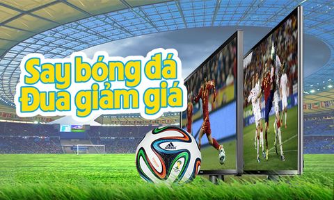 Say bóng đá, đua giảm giá
