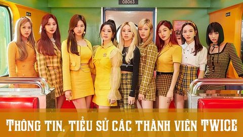 Twice profile | Thông tin, tiểu sử về các thành viên nhóm nhạc Twice