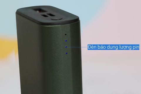 Pin sạc dự phòng Polymer 10000mAh Type C PD QC3.0 Xmobile PowerSlim PJ JP213 Xanh Navy