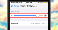  Cách chỉnh độ sáng màn hình trên iPhone nhanh nhất 